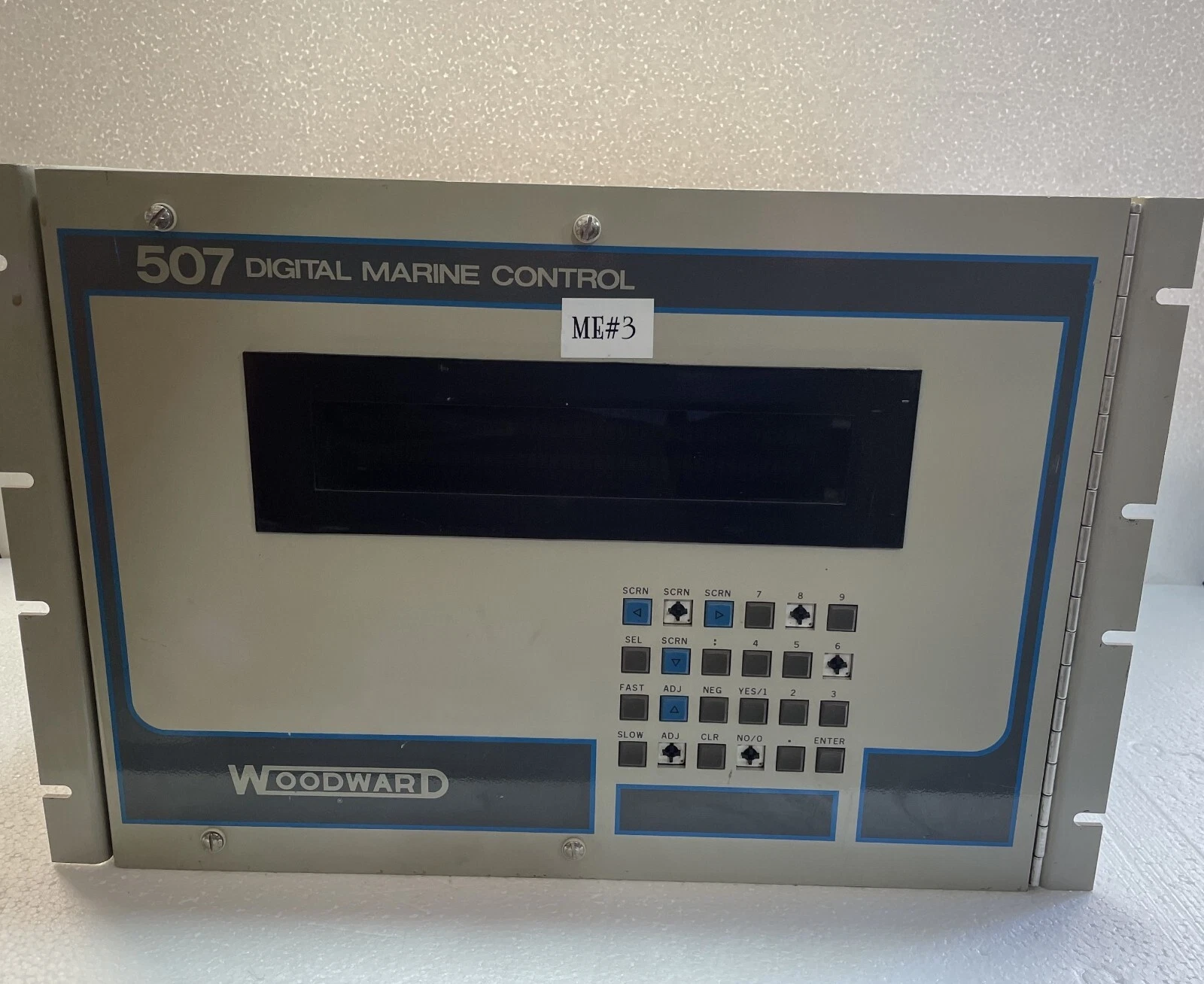 Woodward 507 Digital Marine Control Woodward 507 REV B Part No. 8234-087 Rev B